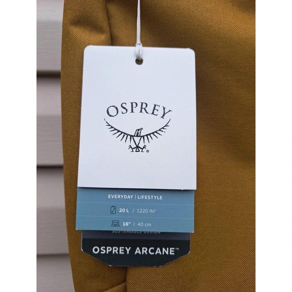 Osprey Arcane Large Commuter Backpack Blindle Brown Heather NWT